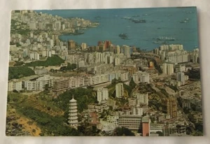 Bird's Eye View From Jardin Hill, Hong Kong. Postcard (D2) - Picture 1 of 2