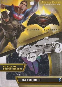 Fascinations Metal Earth Batman v Superman Dawn of Justice Batmobile Model Kit - Picture 1 of 3