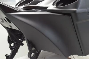 Extended, Stretched Side Covers For 14-18 Harley Davidson All Touring Bagger FLH - Picture 1 of 3