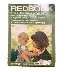 REDBOOK ~ August 1964 Volume 123 Issue 4 Hayley Mills John VTG Vintage Marriage - Picture 1 of 2