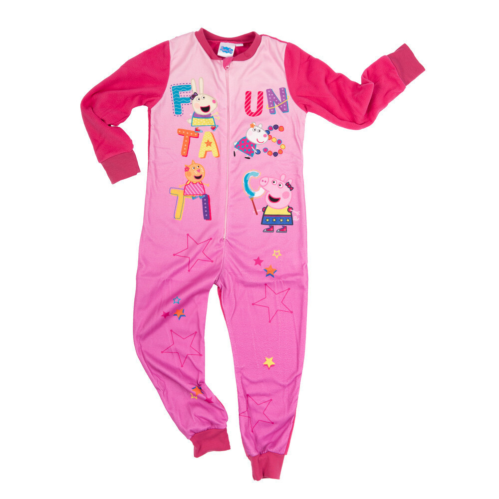 Kuscheliger Teddy-Fleece Overall Für Mädchen - Bärenohren Kapuze & Reißverschluss