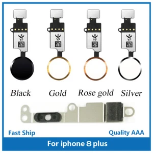 Piezas de repuesto con botón de inicio para iPhone 8 Plus 5,5" YF funcionales con soporte de metal - Imagen 1 de 9