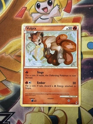 VULPIX 75/95 - NON-HOLO - COMMON - Call of Legends - 2011 POKEMON CARD - NM - Image 1 of 2