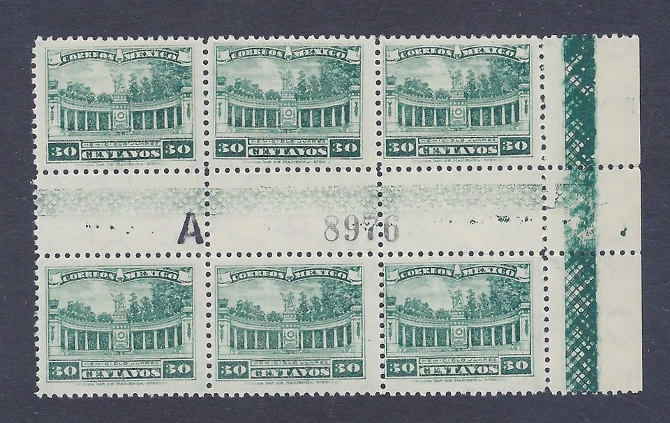 МЕКСИКАНСКАЯ «КОЛОННАДА ХУАРЕСА» Sc#646 PB6 С ЖЕЛОБОМ МОСТ CV$+ (A492) - Изображение 1 из 1