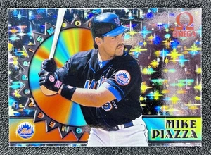 1998 Pacific Omega Prism MIKE PIAZZA #18 MLB HOF New York Mets - Picture 1 of 4