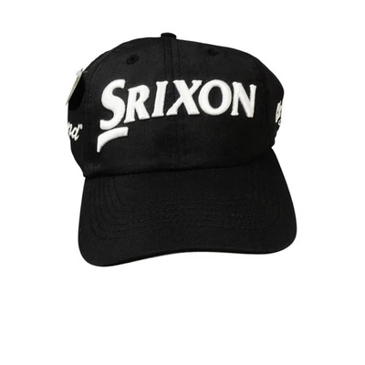 Gorra ajustable negra imperial de golf Srixon Cleveland Dunlop nueva con etiquetas Foto 1 de 4