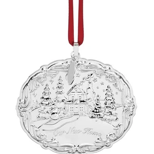 2023 Our New Home Sterling Silber Ornament, Weihnachten, Urlaub KH-D1026 - Bild 1 von 8