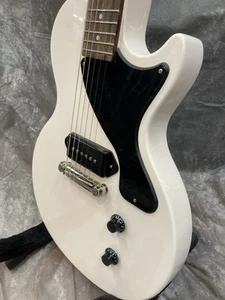 Epiphone Billie Joe Armstrong Les Paul Junior Clásico Blanco Usado con Estuche Suave - Imagen 1 de 7