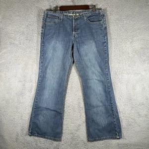 American Eagle Outfitters Damen Jeans Größe 14 Knopfleiste Bootcut helle Waschung " - Bild 1 von 13