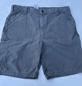Carhartt Relaxed Fit Gray Canvas Men's Size 40 Workwear - Picture 1 of 7