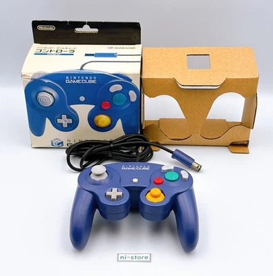 Official OEM Nintendo GameCube Controller Violet DOL-003 JP in Box - Excellent - Image 1 of 4