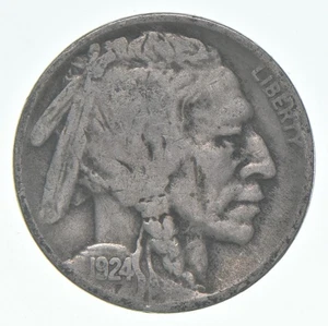 1924-D Indian Head Buffalo Nickel Average Circ *2793 - Picture 1 of 5