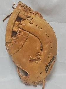 Mizuno MZ-F25i Professional Model Max Flex Glove LHT Leather 1st Base Mitt GUC - Bild 1 von 14