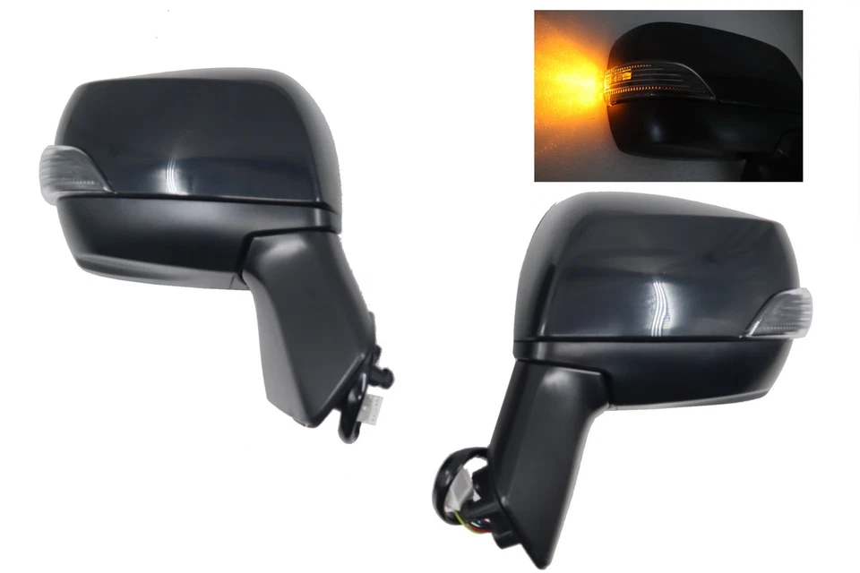 Espejos retrovisores de señal de giro plegables eléctricos automáticos con interruptor para Subaru Forester 2014~2018- Foto 1 de 4