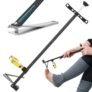 Long Handle Toenail Clippers with Magnifier -Wide Jaw & Ergonomic Design for ... - Picture 1 of 6