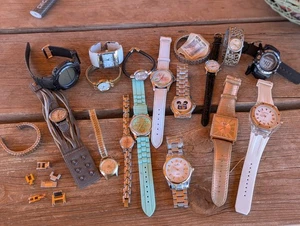 LOT OF BE NEW-VTG WRIST WATCHES ARDELL, DISNEY, TIMEX, & MORE - Picture 1 of 22