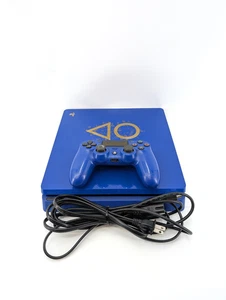 Sony PlayStation 4 Slim 1TB - Days of Play Blau Limited Edition mit Controller - Bild 1 von 9