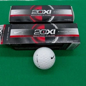 Nike Golf 20XI X-Tour Level Distance Golf Balls 2 Packs of 3 each 6 Total NEW - Picture 1 of 7