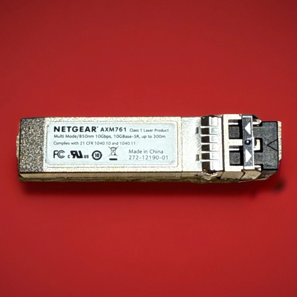 Netgear AXM761 SFP+ Modul 10GBASE-SR SFP+-Transceiver 300m - Bild 1 von 2
