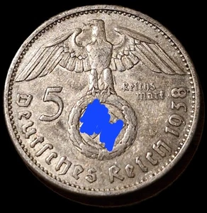 5 Reichmark Argent - Picture 1 of 2