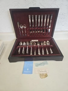 Vintage Community Oneida Krönung versilbertes Besteckset. 54 Stück. GE4 - Bild 1 von 12