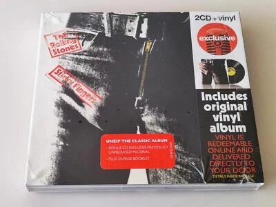Sticky Fingers от The Rolling Stones (2 CD, 2015) ПЛЮС 24-СТРАНИЧНАЯ КНИЖКА - Изображение 1 из 2