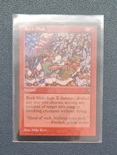 MTG Rock Slide x 2 - Visions