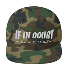 If In Doubt, Flat Out - Racing Rallying Jdm Cars Fans - Snapback Hat