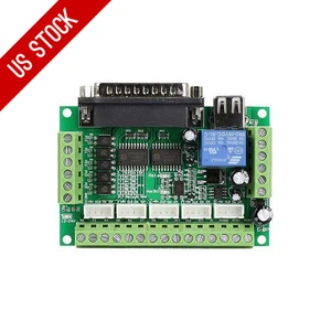 US Ship 5 Axis MACH3 CNC Breakout Board Interface for Stepper Motor Driver - Picture 1 of 2