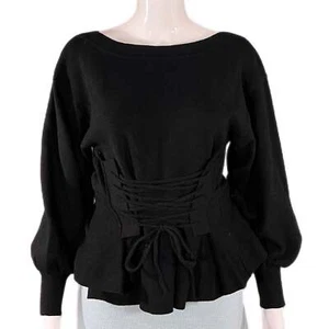 PRE-OWNED - JOVONNA Cinched Waist Sweater - Picture 1 of 4