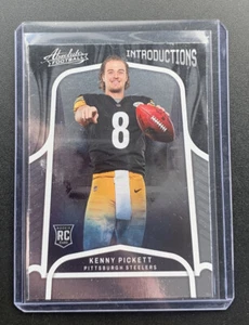 Kenny Pickett 2022 Absolute Introductions Rookie RC Pittsburgh Steelers C10 - Picture 1 of 2
