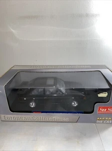 Sunstar 1/18 Ford Escort Mk3 XR3 Saloon 1981 Black - Picture 1 of 9