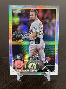 Shea Langeliers 2023 Topps Chrome Update Baseball Rookie #USC32 Athletics Prism - Picture 1 of 2