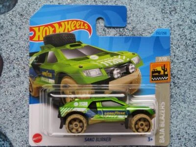 Hot Wheels H3P 232 SAND BURNER green Baja 2023 232/250 CaseP - Image 1 of 2
