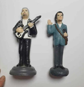 2 Pastores 12 CM TERRACOTA M. Troisi P. Daniele Pastor Presepe Shepherds Cuna - Picture 1 of 1