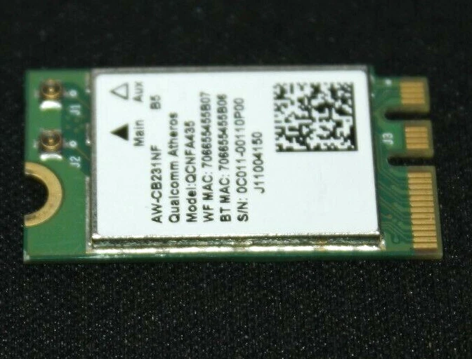 QCNFA435 AW-CB231NF ASUS WIRELESS BLUETOOTH CARD VIVOBOOK FLIP 14 TP401N - Image 1 of 1