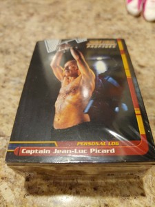 STAR TREK The Next Generation PROFILES -  Complete base card set 82 cards 