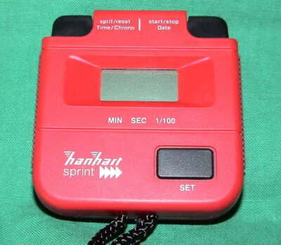 HANHART UHRENFABRIK D-78021 VS-SCHWENNINGEN HANHART Bundeswehr Stoppuhr Chronometer Army Stopwatch Cronómetro Хронометer BND