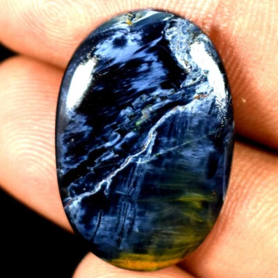 Pietersite Oval Cabochon 100% Natural Loose Gemstones 19.85Cts. - Image 1 of 3