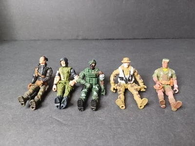 Lote de 5 figuras de acción y figuras del ejército de trolls posables The Corps vs the Curse Foto 1 de 4