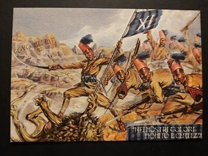 XI° Battaglione Indigeni "nei nostri cuori colori monito e certezza". D'Ercoli. - Foto 1 di 2
