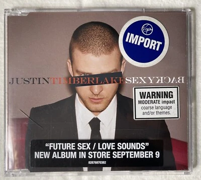 Justin Timberlake — SexyBack. CD, сингл. Jive Records. Европа. 2006 - Изображение 1 из 4