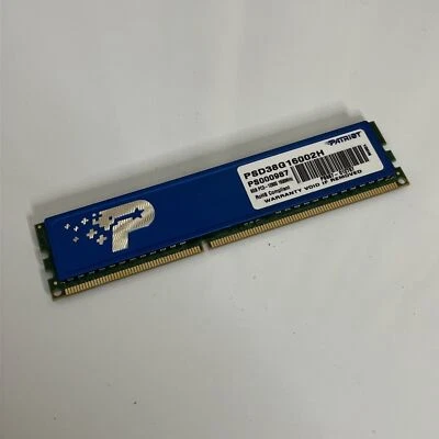 Patriot PSD38G16002H 8GB RAM Signature DDR3 CL11 PC3-12800 1600MHz DIMM - Image 1 of 4