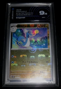Pokemon - Dragonair REVERSE HOLO MASTERBALL - 148/165 AI Grading 9.5 MINT - Foto 1 di 2