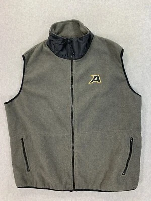Army Black Knights Charles River Campus Fleece Jacket Vest (Men's Large) Gray - Image 1 of 4