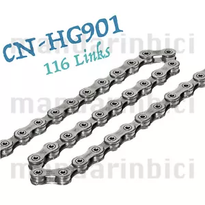 Shimano XTR Dura Ace CN-HG901 11 Spd Chain 116 Links w/Pin Link SIL-TEC - Picture 1 of 1