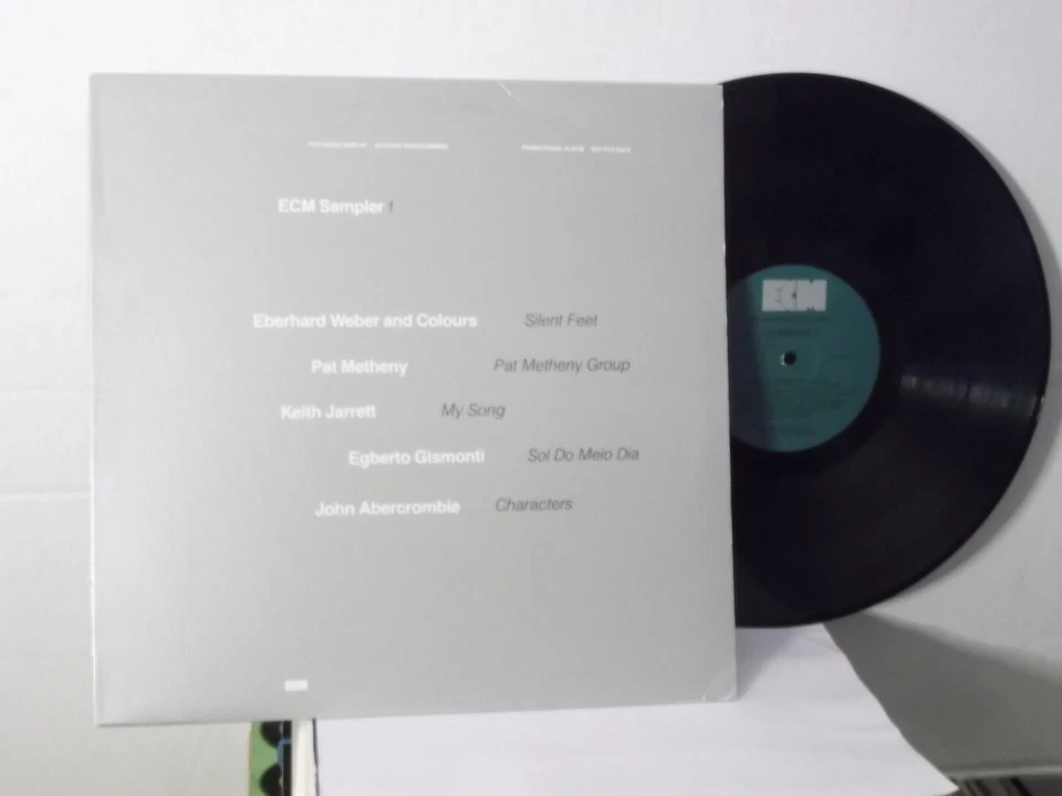 "ECM SAMPLER",ECM,US,LP,st. 1978,Metheny,Weber,Jarrett,Gismonti,Abercrombie,M- - Image 1 of 1