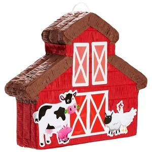 Barn Farm Animals Pinata For Party, Room, Birthday Decorations - Picture 1 of 3