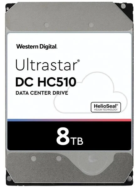 HGST Ultrastar He8 8TB, Internal, 7200RPM, 3.5 inch, W0F27455 - Image 1 of 1