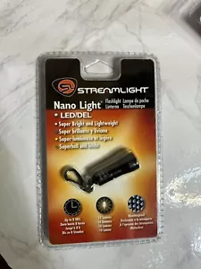 Streamlight 73001 Nano Light 10 Lumen LED Flashlight, Black Free Shipping - Picture 1 of 3